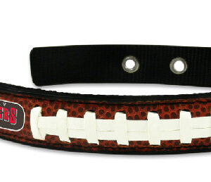 Tampa Bay Buccaneers Pet Collar Leather Classic Football Size Small CO