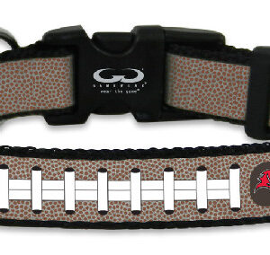 Tampa Bay Buccaneers Pet Collar Reflective Football Size Small CO