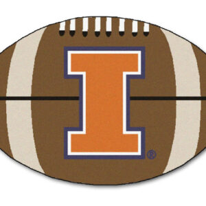 Illinois Fighting Illini Football Mat 22x35