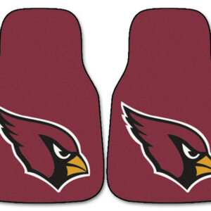 Arizona Cardinals Car Mats Printed Carpet 2 Piece Set