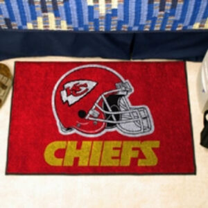 Kansas City Chiefs Rug - Starter Style, Helmet Design