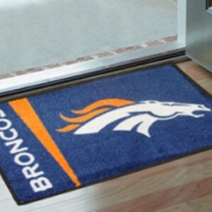 Denver Broncos Rug - Starter Style, Logo Design