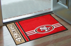 San Francisco 49ers Rug - Starter Style, Logo Design