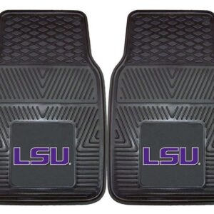 LSU Tigers Car Mats Heavy Duty 2 Piece Vinyl