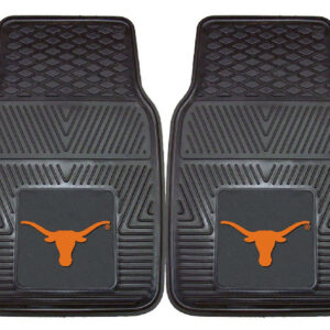 Texas Longhorns Heavy Duty 2-Piece Vinyl Car Mats