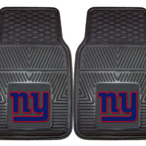 New York Giants Car Mats Heavy Duty 2 Piece Vinyl
