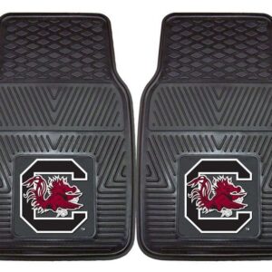 South Carolina Gamecocks Heavy Duty 2-Piece Vinyl Car Mats