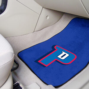 Detroit Pistons Printed Carpet Car Mat 2 Piece Set