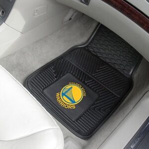 Golden State Warriors Heavy Duty 2-Piece Vinyl Car Mats