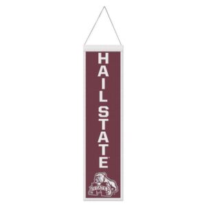 Mississippi State Bulldogs Banner Wool 8x32 Heritage Slogan Design