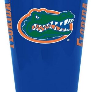 Florida Gators Glass 20oz Pint Plastic Insulated CO