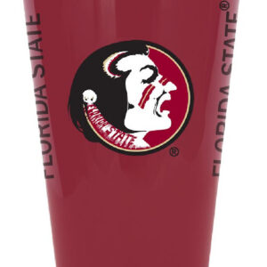 Florida State Seminoles Glass 20oz Pint Plastic Insulated CO