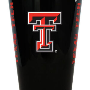 Texas Tech Red Raiders Glass 20oz Pint Plastic Insulated CO