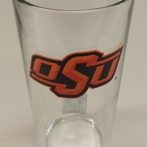 Oklahoma State Cowboys Glass Pint 16oz 3 Color CO
