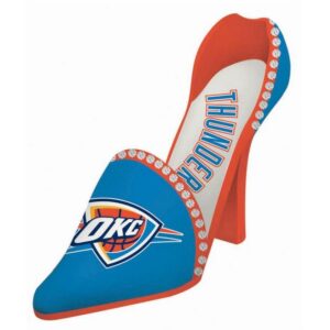 Oklahoma City Thunder Wine Bottle Holder Decorative Shoe