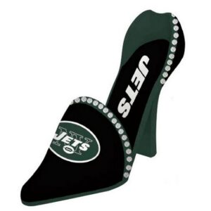 New York Jets Wine Bottle Holder Decorative Shoe