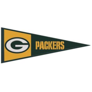 Green Bay Packers Pennant Wool 13x32