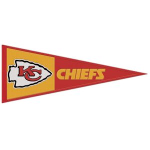 Kansas City Chiefs Pennant Wool 13x32