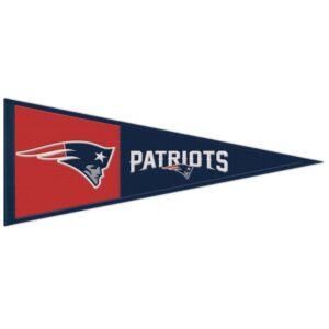New England Patriots Pennant Wool 13x32