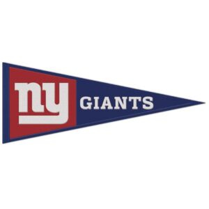New York Giants Pennant Wool 13x32
