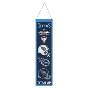 Tennessee Titans Banner Wool 8x32 Heritage Evolution Design
