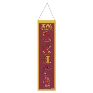 Iowa State Cyclones Banner Wool 8x32 Heritage Evolution Design