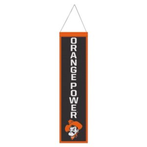 Oklahoma State Cowboys Banner Wool 8x32 Heritage Slogan Design