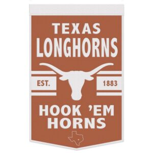 Texas Longhorns Banner Wool 24x38 Dynasty Slogan Design