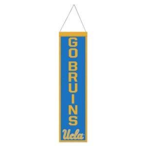 UCLA Bruins Banner Wool 8x32 Heritage Slogan Design
