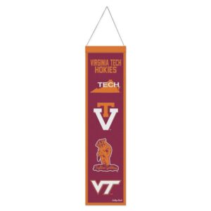Virginia Tech Hokies Banner Wool 8x32 Heritage Evolution Design