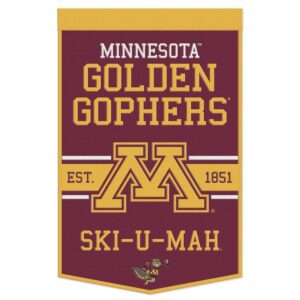 Minnesota Golden Gophers Banner Wool 24x38 Dynasty Slogan Design