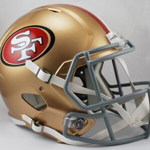 San Francisco 49ers Deluxe Replica Speed Helmet