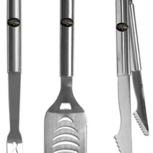 Baltimore Ravens Utensil Set Grilling BBQ Stainless Steel 3 Piece