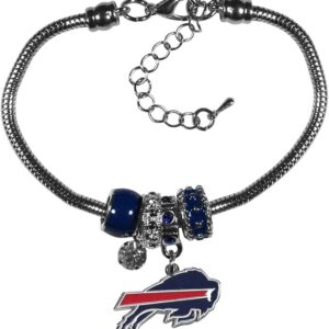 Buffalo Bills Bracelet Euro Bead Style