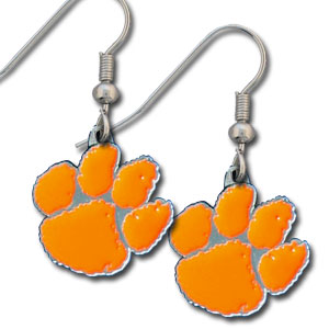 Clemson Tigers Earrings Dangle Style