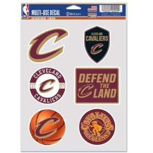 Cleveland Cavaliers Decal Multi Use Fan 6 Pack