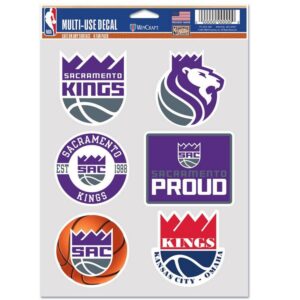Sacramento Kings Decal Multi Use Fan 6 Pack