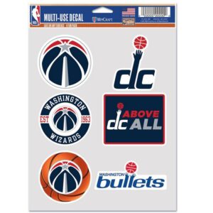Washington Wizards Decal Multi Use Fan 6 Pack