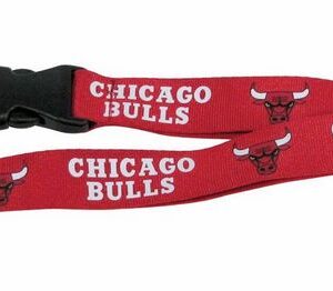 Chicago Bulls Lanyard - Breakaway with Key Ring