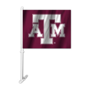 Texas A&M Aggies Flag Car Style
