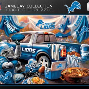 Detroit Lions Puzzle 1000 Piece Gameday Design