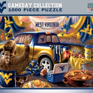 West Virginia Mountaineers Puzzle 1000 Piece Gameday Design