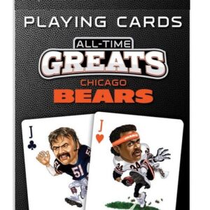 Chicago Bears Playing Cards All-Time Greats