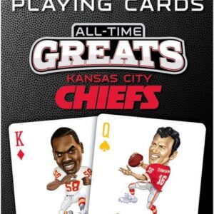Kansas City Chiefs Playing Cards All-Time Greats