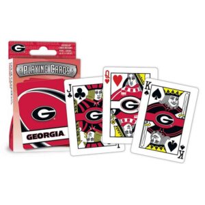 Georgia Bulldogs Playing Cards Logo