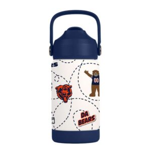 Chicago Bears Kids Bottle 12oz Stainless Steel Mascot