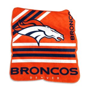 Denver Broncos Blanket 50x60 Raschel Throw