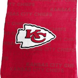 Kansas City Chiefs Blanket 50x60 Fleece Classic