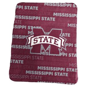 Mississippi State Bulldogs Blanket 50x60 Fleece Classic