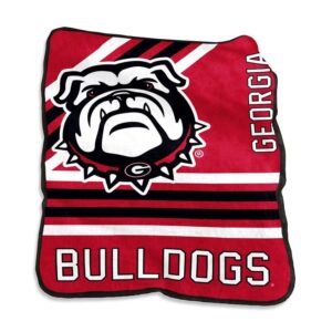 Georgia Bulldogs Blanket 50x60 Raschel Throw
